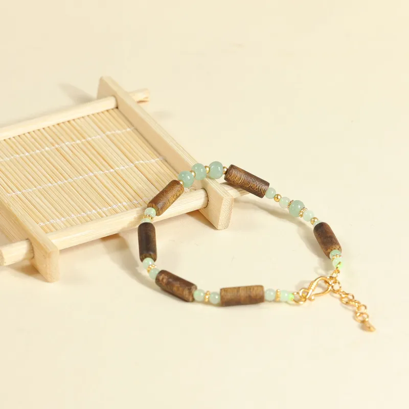 Three Treasures Agarwood Kyara Bracelets Women's-4