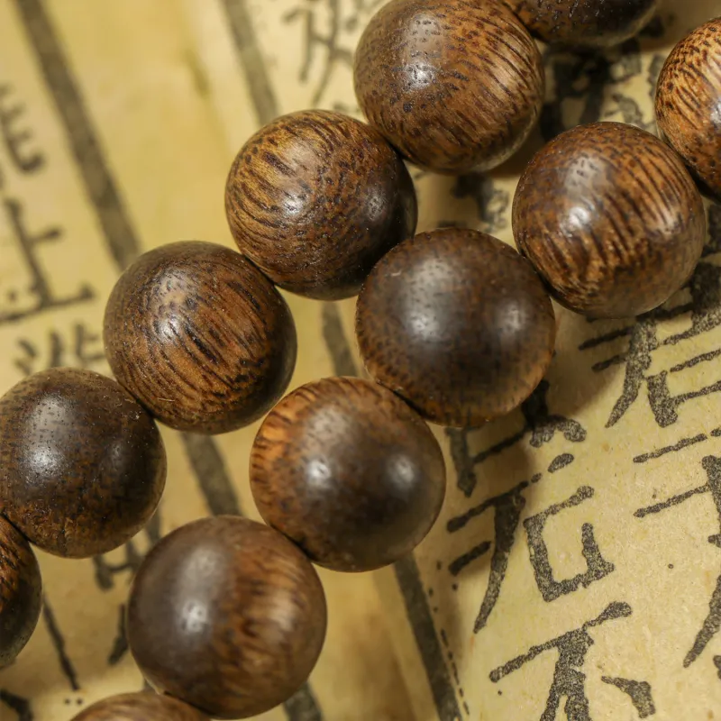 Three Treasures Agarwood Bracelets Unisex-1