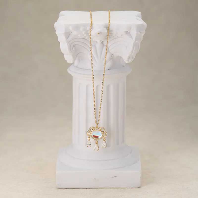 YPYN S925 Silver Necklaces Women's-1