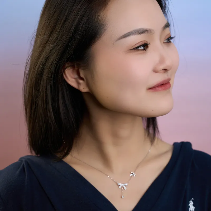 YPYN S925 Silver Necklaces Women's Silver-1