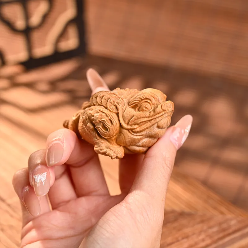 Tianzong Thuja Wooden Ornaments Unisex-10
