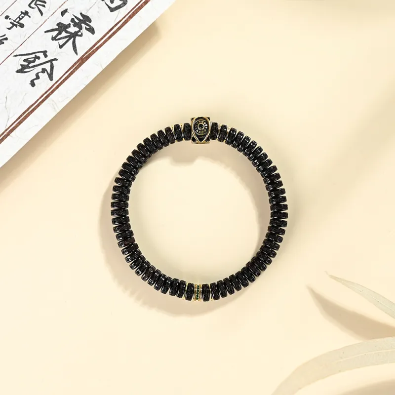 Tianzong Coconut Shell Beads Bodhi Bracelets Unisex-3