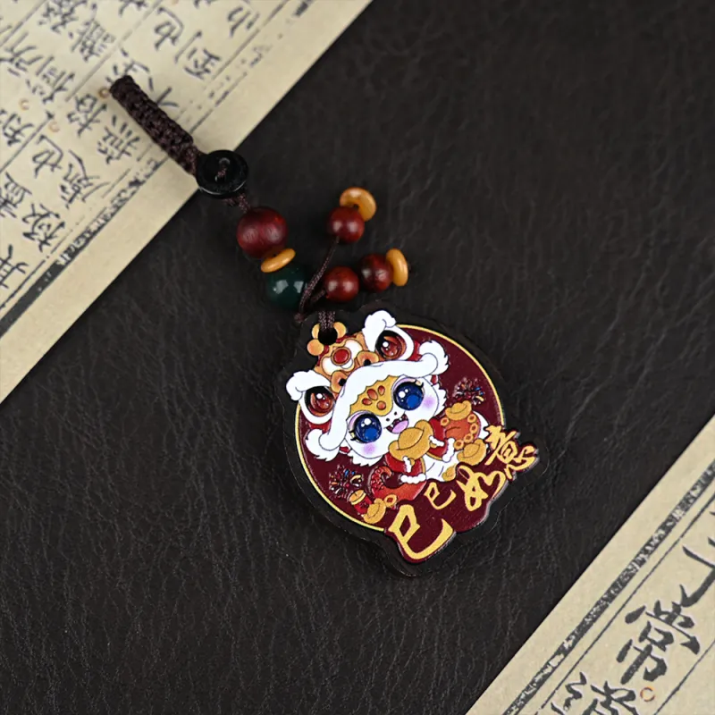 Tianzong Ebony Wooden Products Pendants Unisex-4