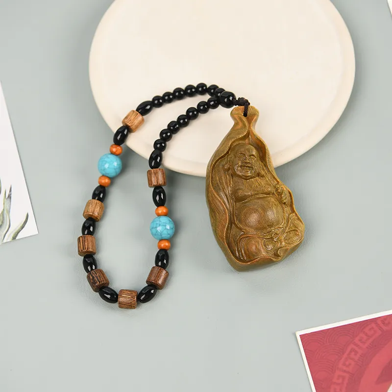 Tianzong Green Sandalwood Wooden Collectibles Unisex-1