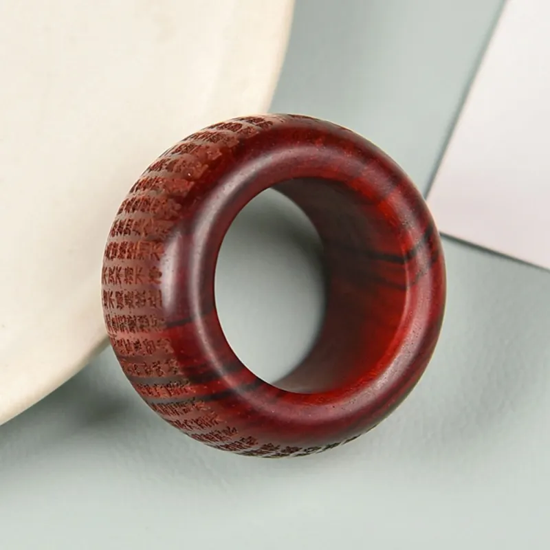 Tianzong Sandalwood Rings Men's-5