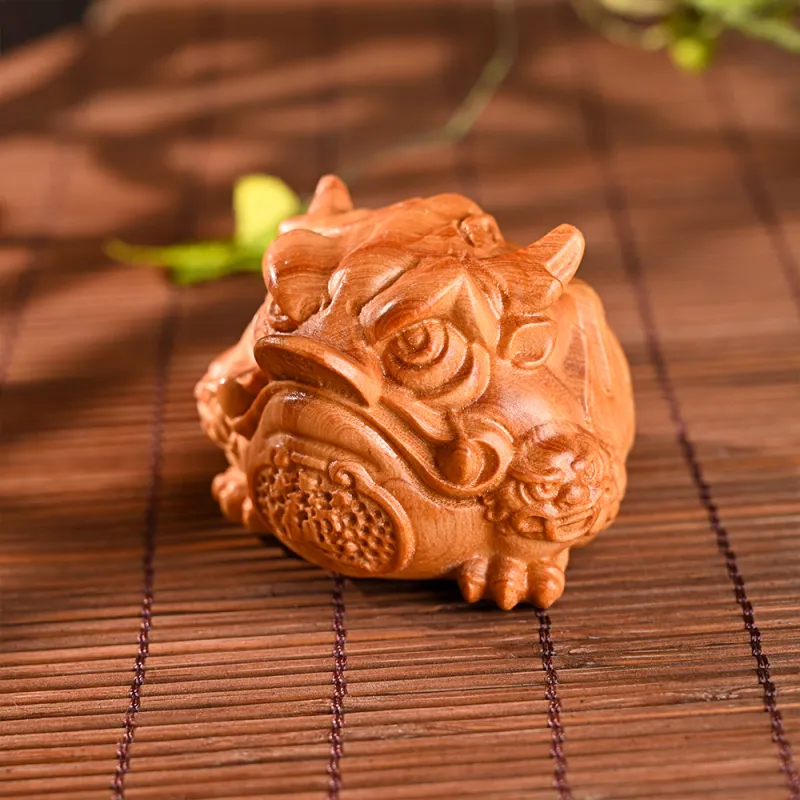 Tianzong Thuja Wooden Ornaments Unisex-2