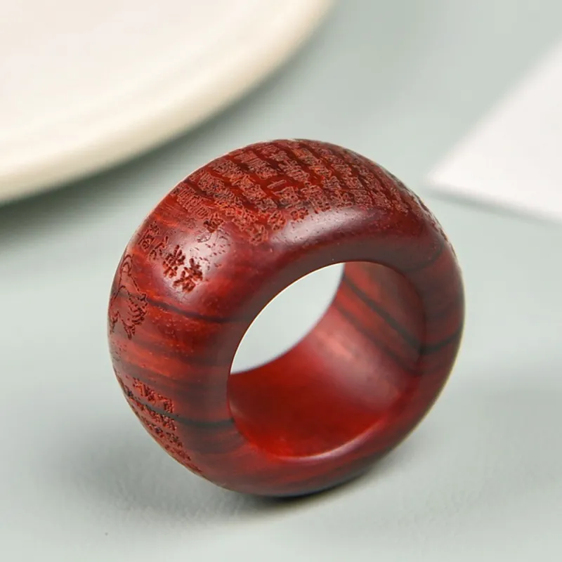 Tianzong Sandalwood Rings Men's-2