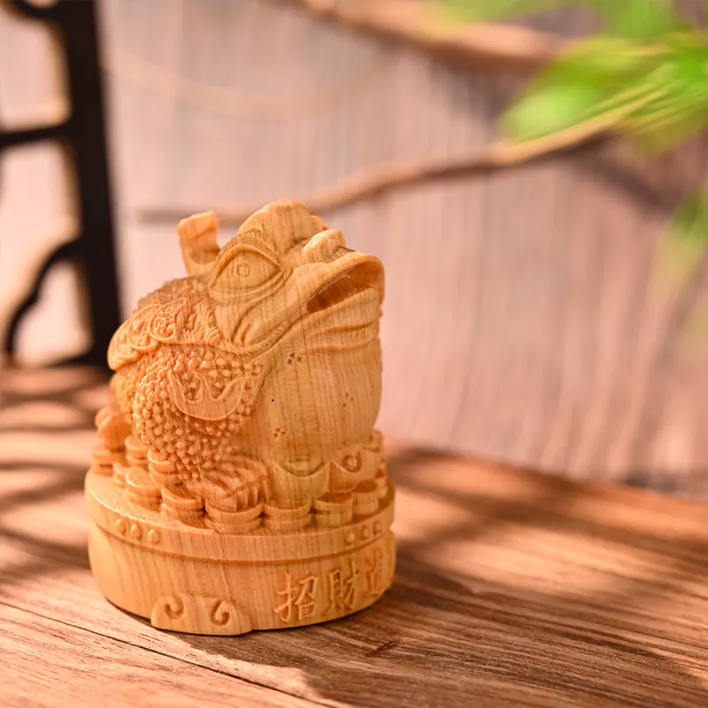 Tianzong Thuja Wooden Ornaments Unisex-22