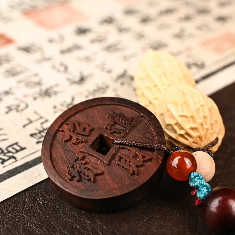 Tianzong Pterocarpus Wooden Collectibles Unisex-6