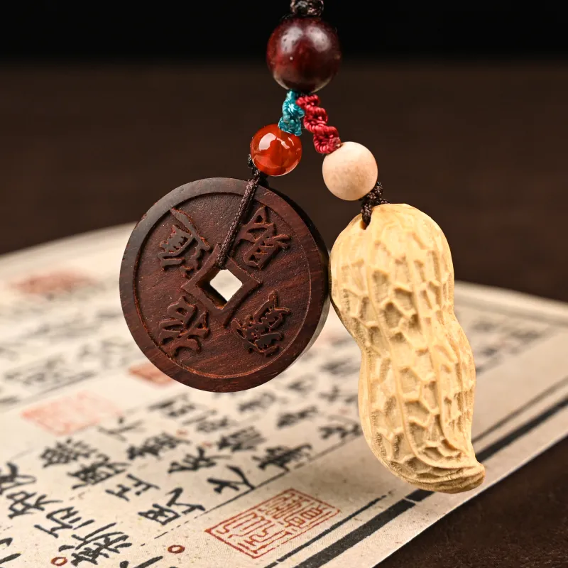 Tianzong Pterocarpus Wooden Collectibles Unisex-5