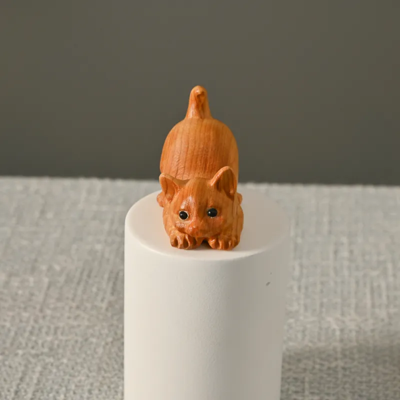 Tianzong Thuja Wooden Ornaments Unisex-3