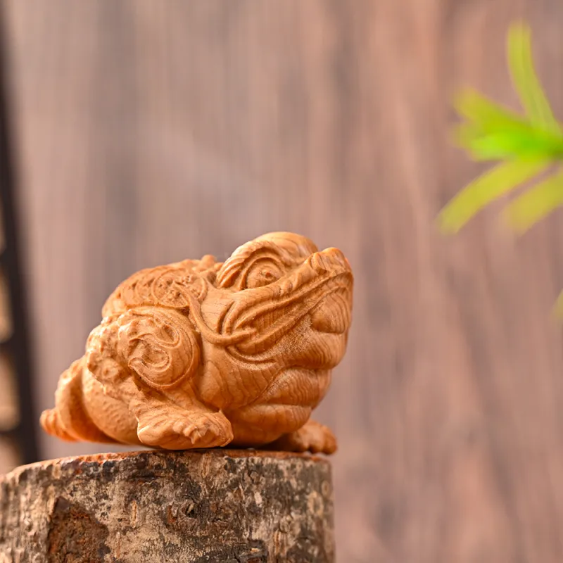 Tianzong Thuja Wooden Ornaments Unisex-9