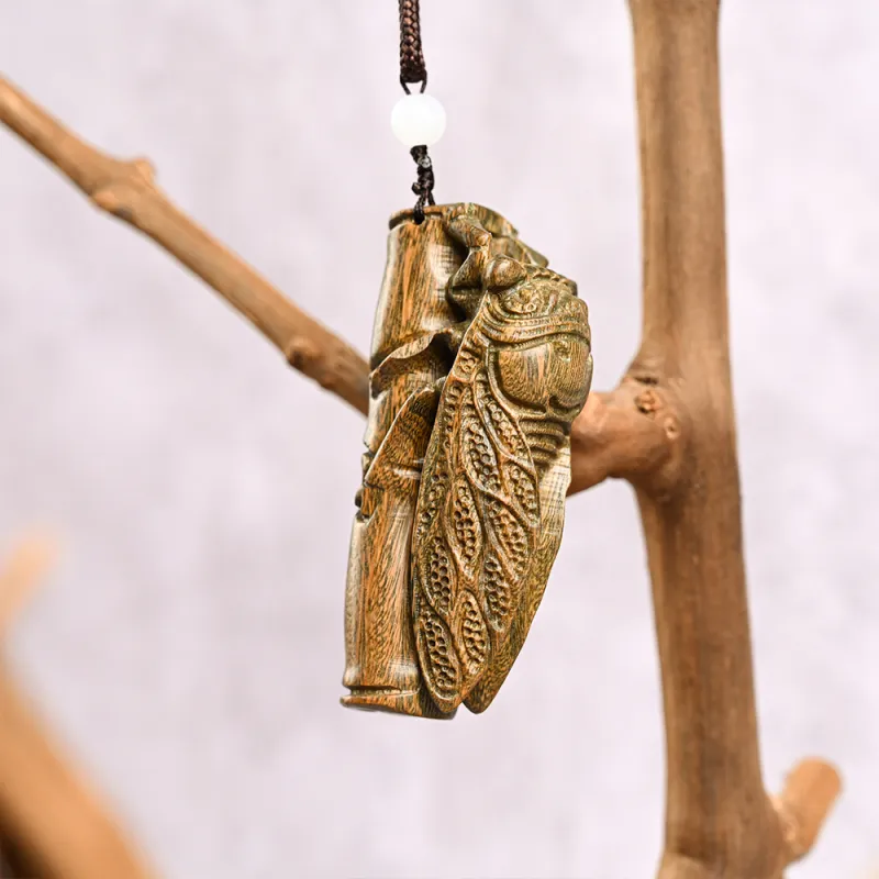Tianzong Green Sandalwood Collectible Unisex-3