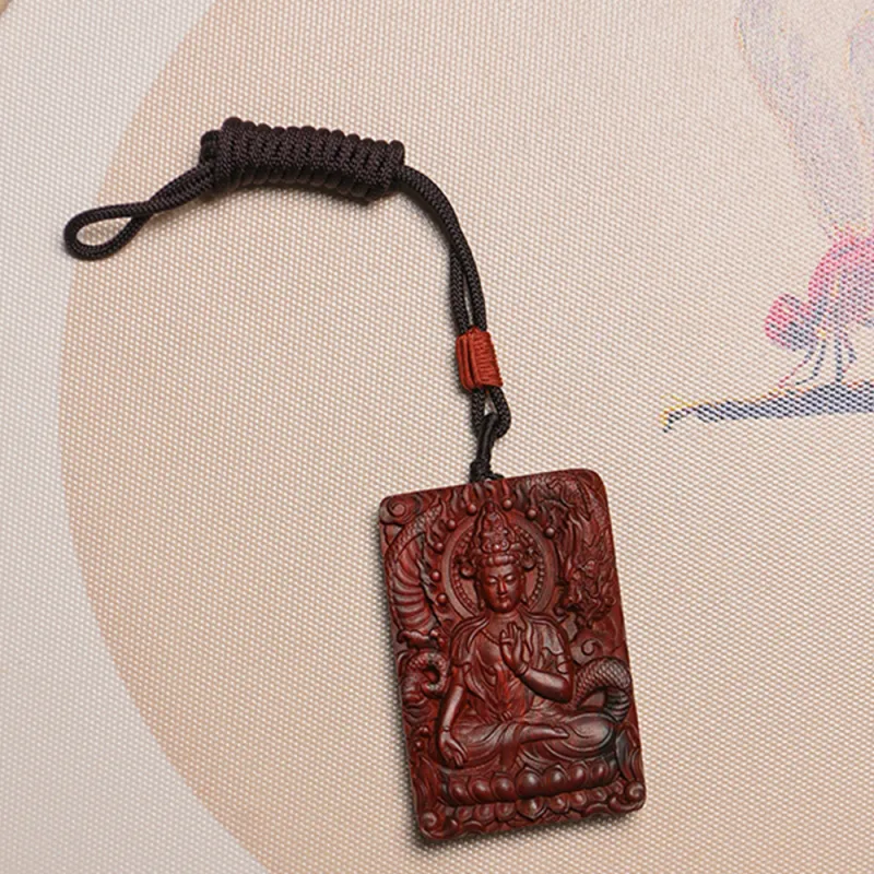 Tianzong Pterocarpus Pendants Unisex-1