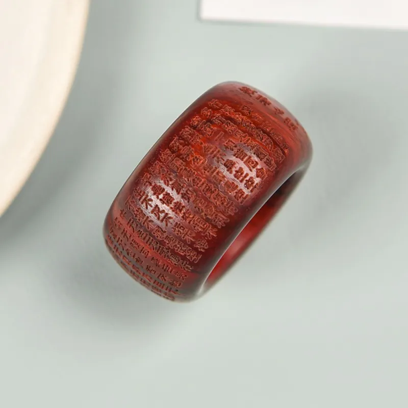 Tianzong Sandalwood Rings Men's-4