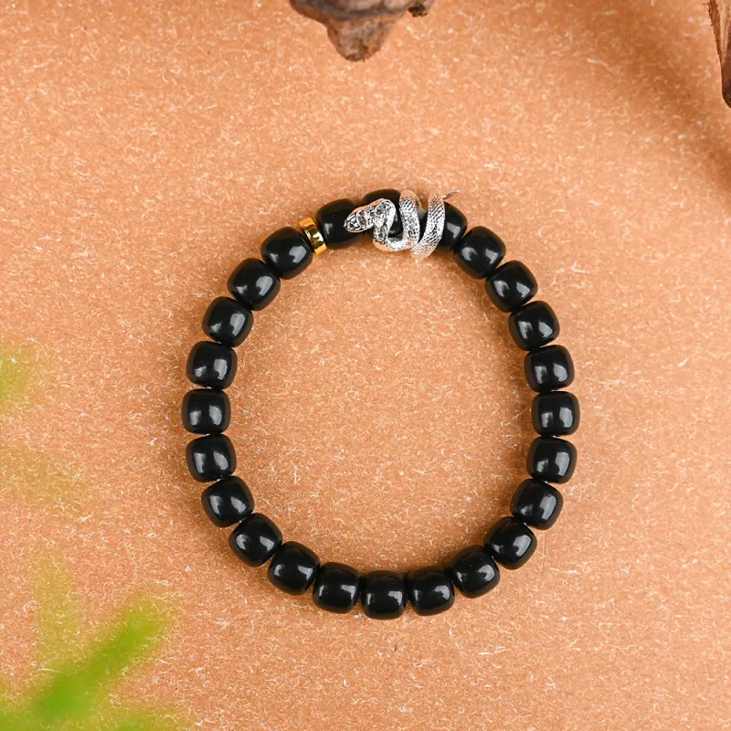 Tianzong Coconut Shell Beads Bracelets Unisex-4
