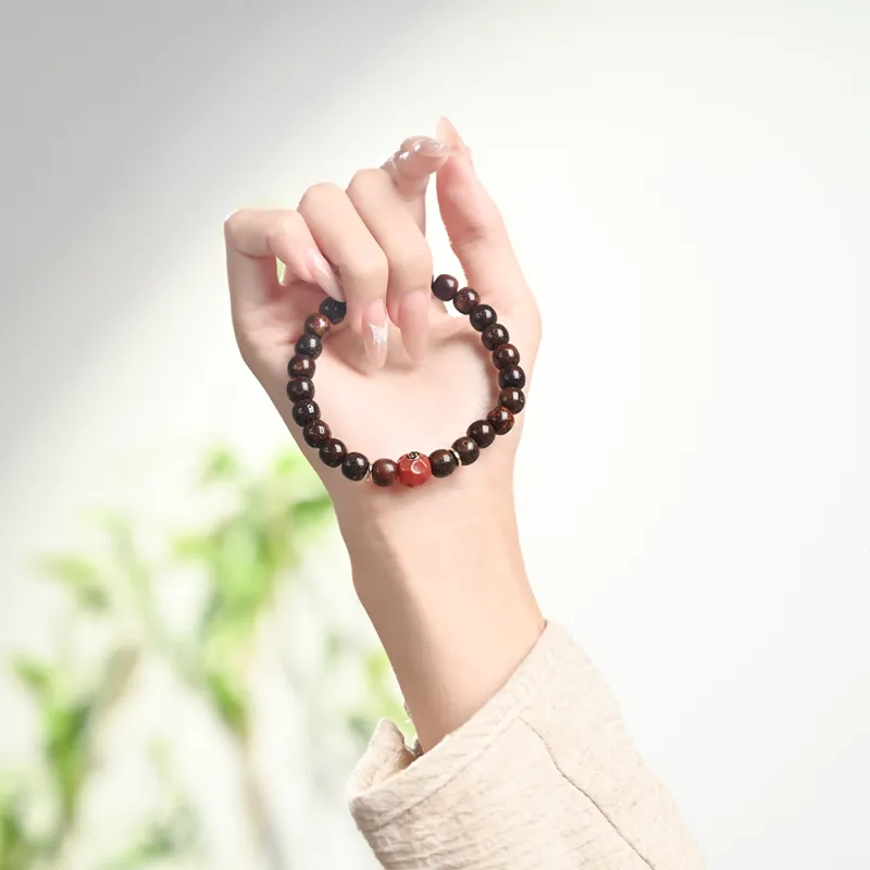 Tianzong Star Moon Bodhi Seeds Bracelets Unisex-4