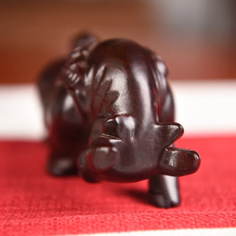 Tianzong Ebony Wooden Ornaments Unisex-4