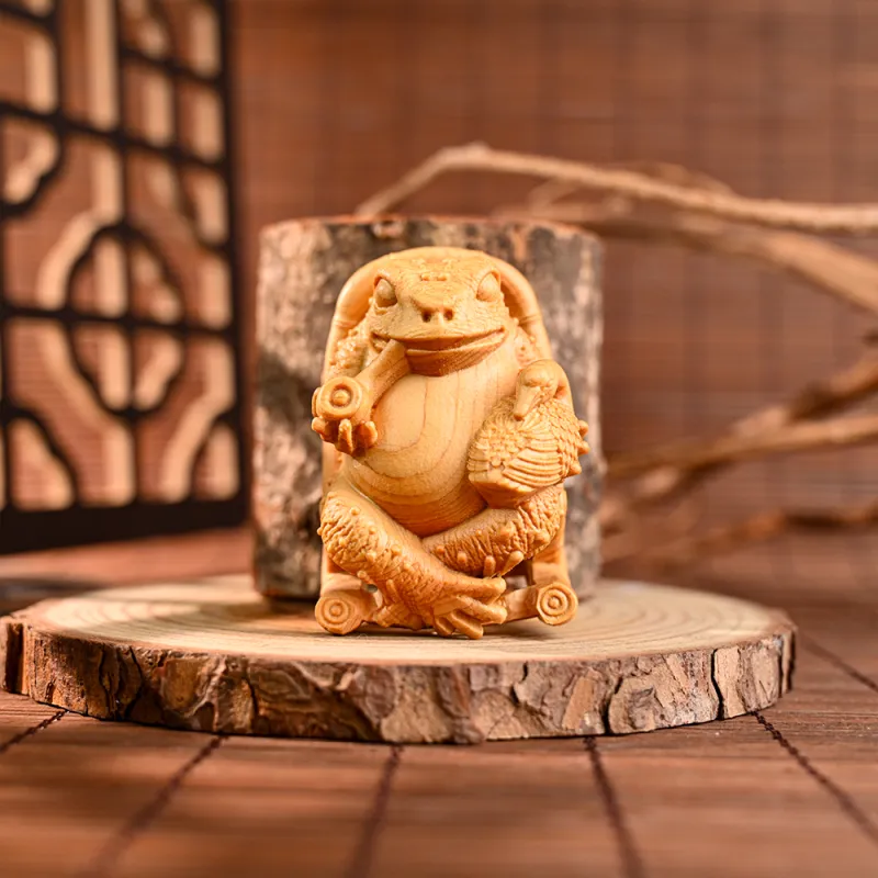 Tianzong Thuja Wooden Ornaments Unisex-35