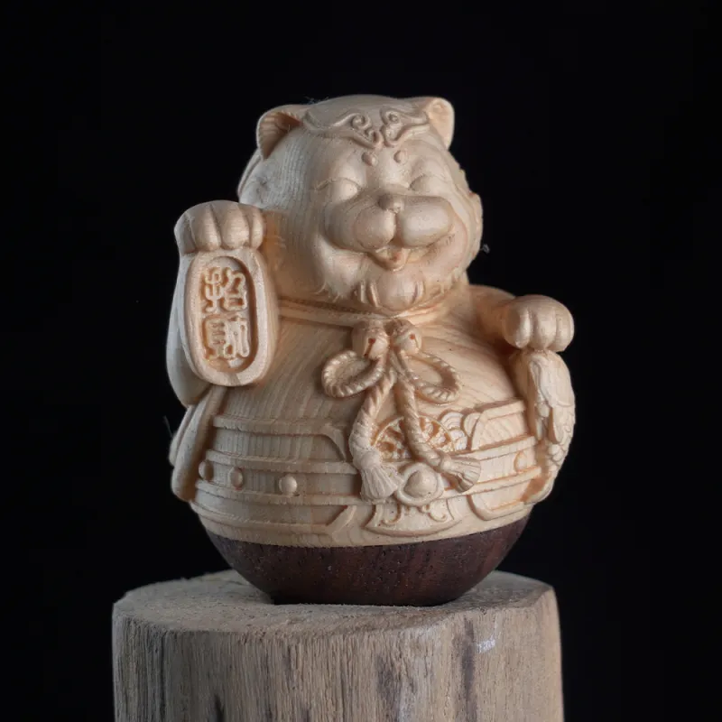Tianzong Boxwood Collectible Unisex-2