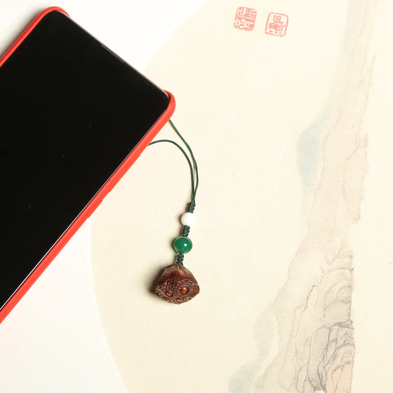 Tianzong Pterocarpus Pendants Unisex-1