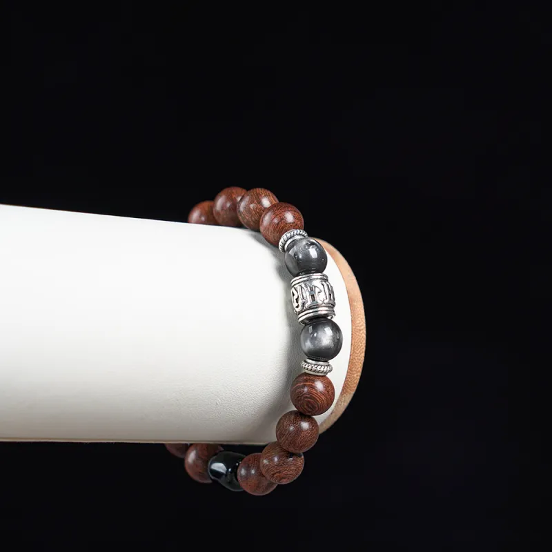 Tianzong Golden Sandalwood Bracelets Unisex-3