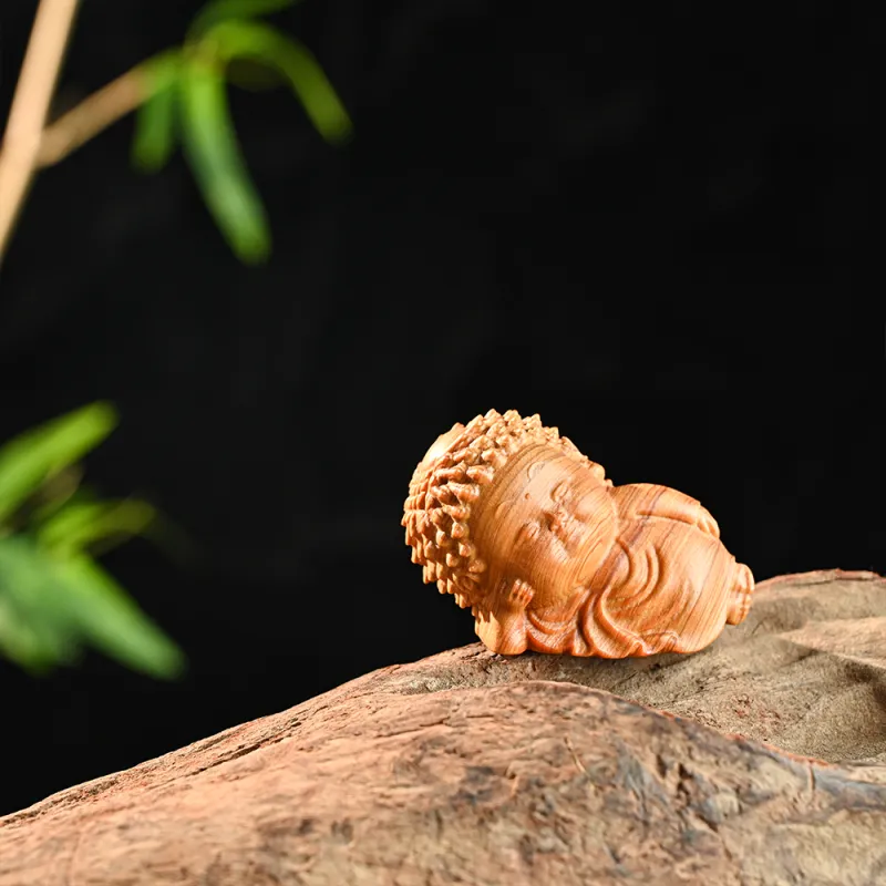 Tianzong Thuja Wooden Ornaments Unisex-5