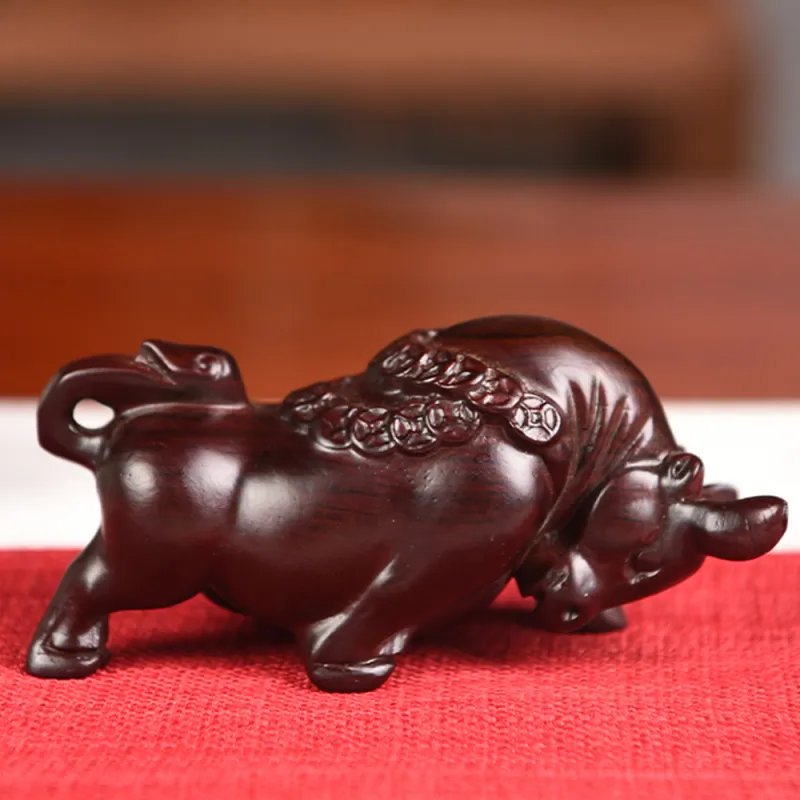 Tianzong Ebony Wooden Ornaments Unisex-1