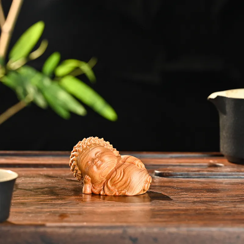 Tianzong Thuja Wooden Ornaments Unisex-4