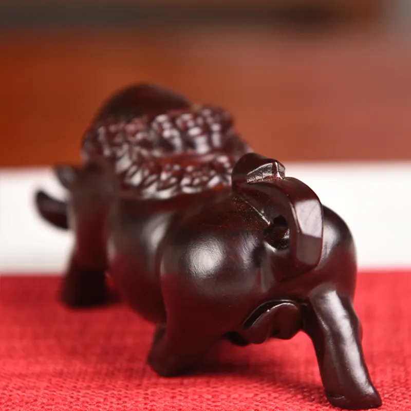 Tianzong Ebony Wooden Ornaments Unisex-2