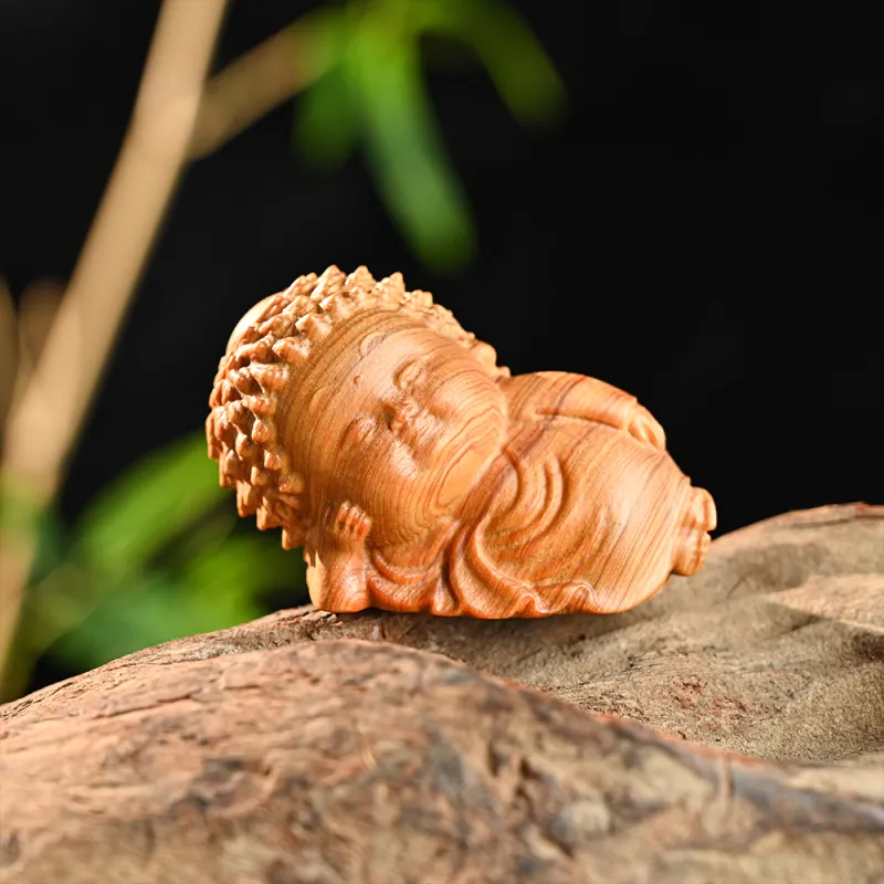 Tianzong Thuja Wooden Ornaments Unisex-3