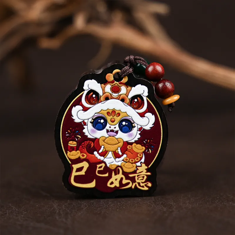 Tianzong Ebony Wooden Products Pendants Unisex-1