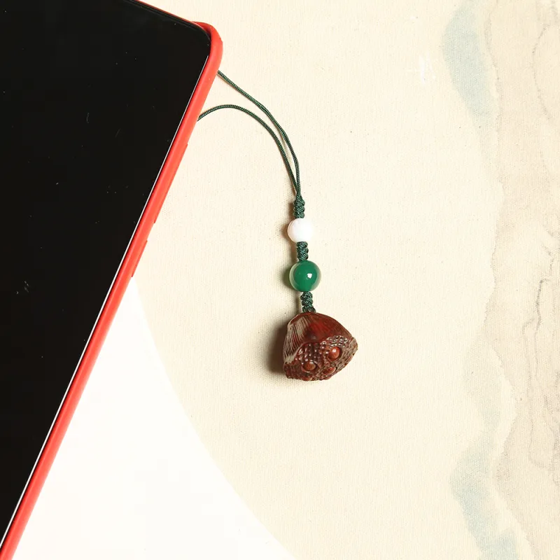 Tianzong Pterocarpus Pendants Unisex-3