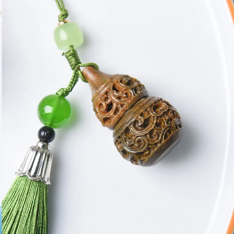 Tianzong Green Sandalwood Wooden Collectibles Unisex-3