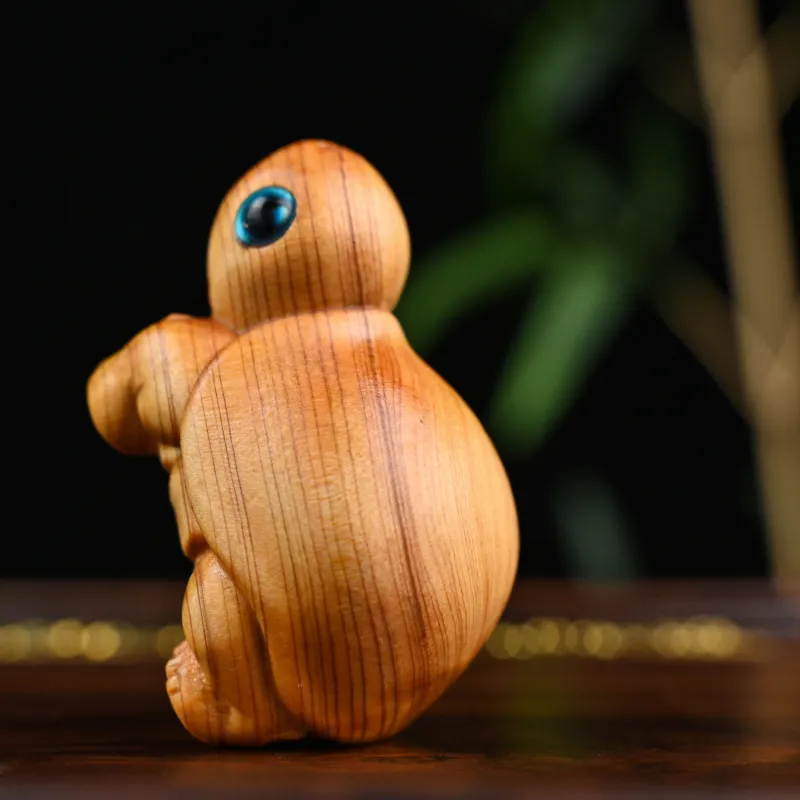 Tianzong Thuja Wooden Ornaments Unisex-5