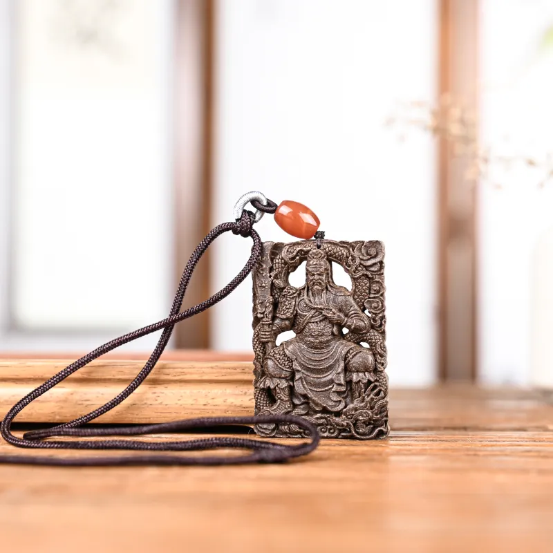 Tianzong Blended Fragrance Bead Wooden Necklaces Unisex-1