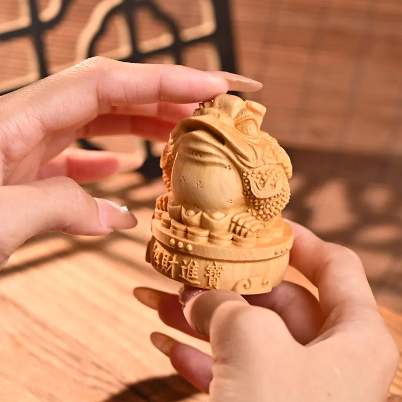 Tianzong Thuja Wooden Ornaments Unisex-25