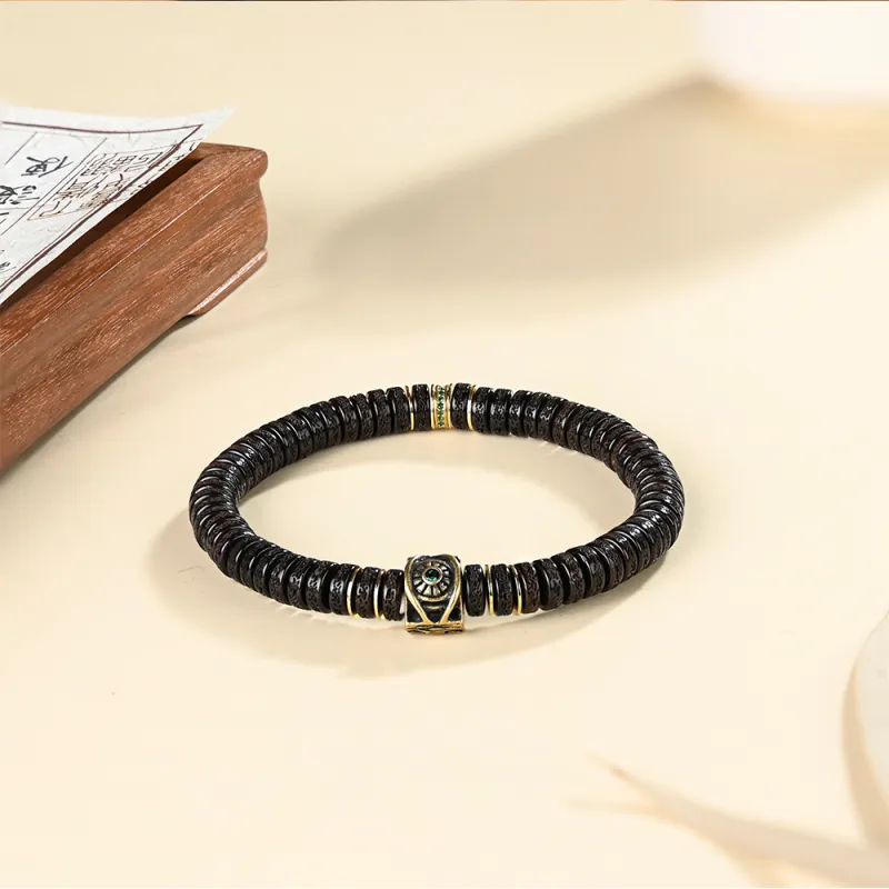 Tianzong Coconut Shell Beads Bodhi Bracelets Unisex-2