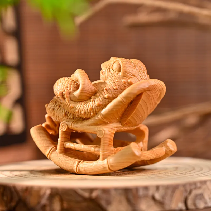 Tianzong Thuja Wooden Ornaments Unisex-36