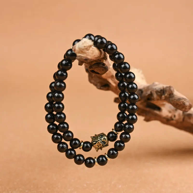 Tianzong Coconut Shell Beads Bracelets Unisex-5
