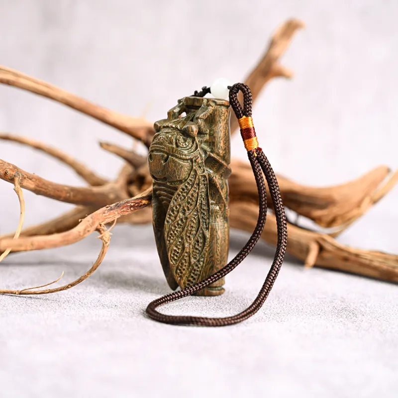 Tianzong Green Sandalwood Collectible Unisex-2