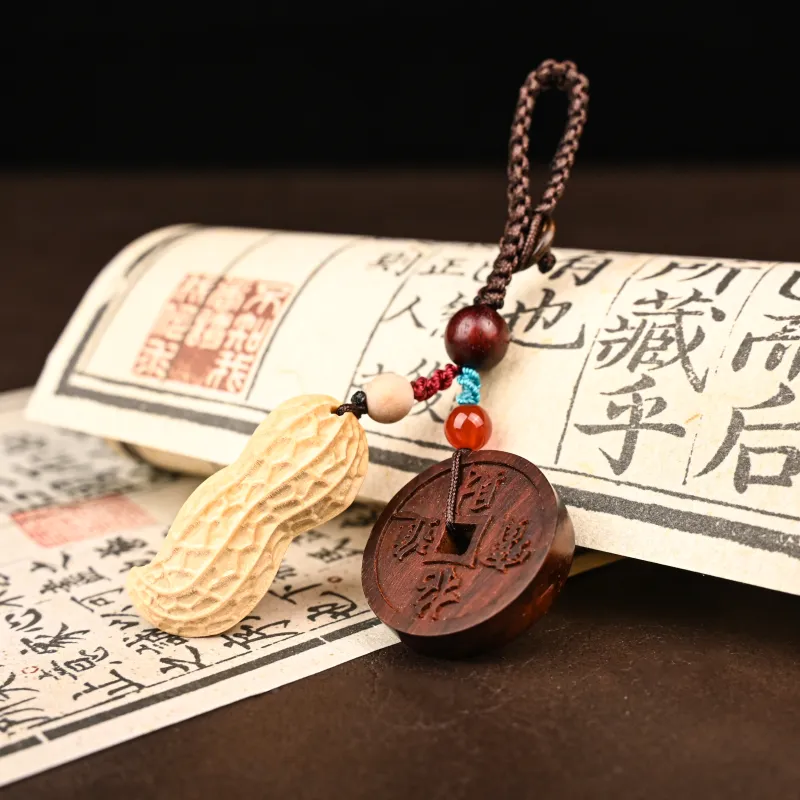Tianzong Pterocarpus Wooden Collectibles Unisex-4
