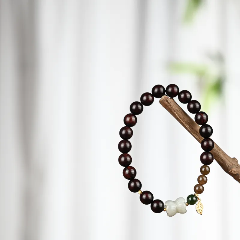 Tianzong Pterocarpus Bracelets Unisex-1