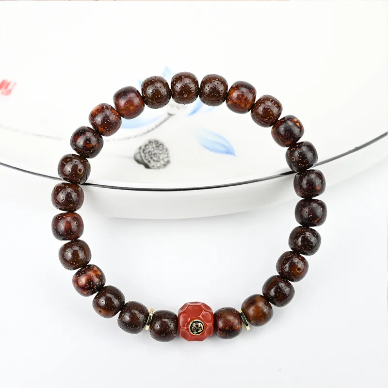 Tianzong Star Moon Bodhi Seeds Bracelets Unisex-3