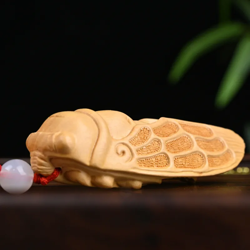 Tianzong Boxwood Collectible Unisex-5