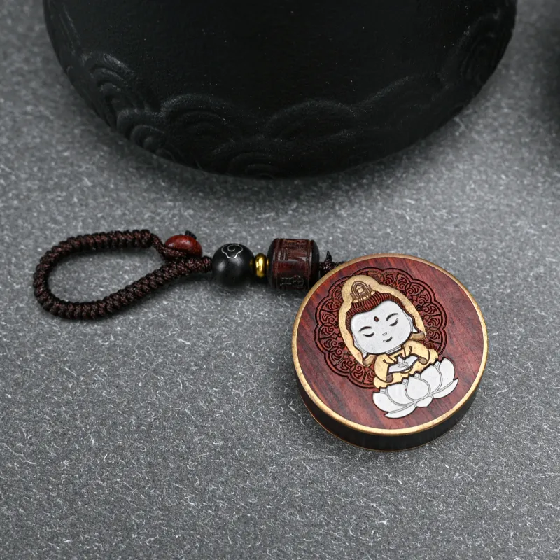 Tianzong Bloodwood Keychains Unisex-2