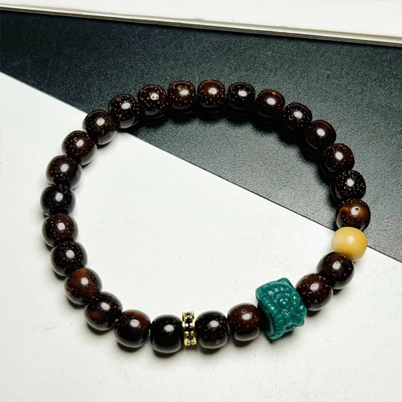 Tianzong Star Moon Bodhi Seeds Bracelets Unisex-3