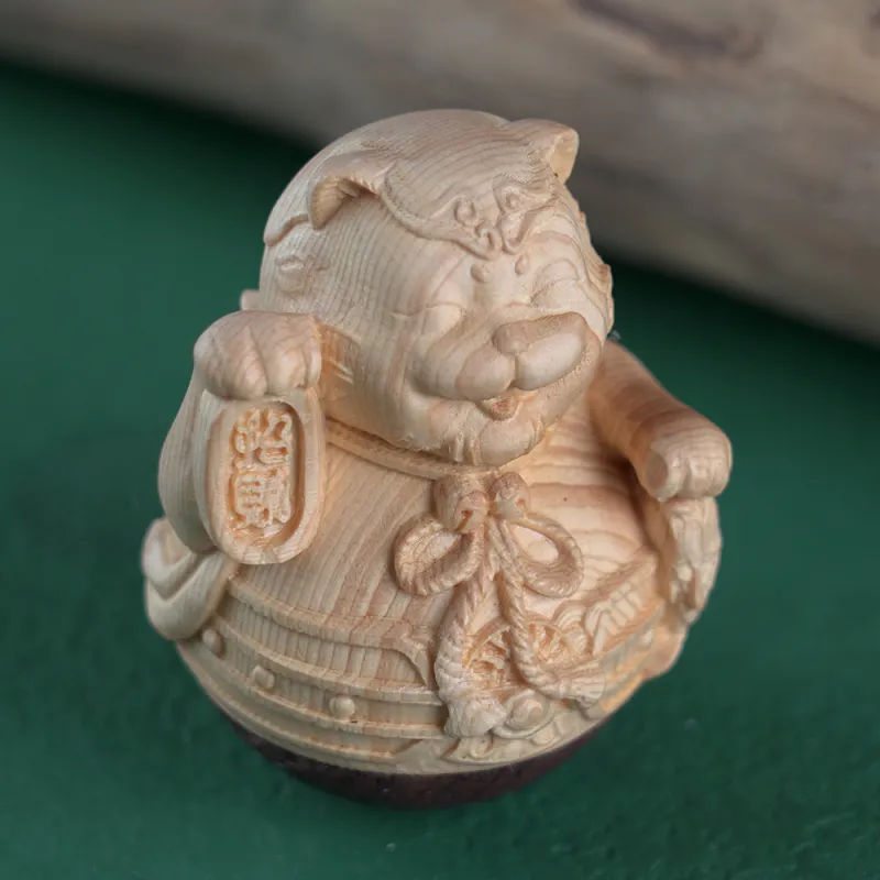 Tianzong Boxwood Collectible Unisex-3