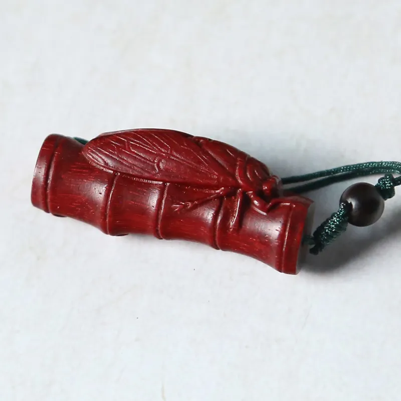 Tianzong Pterocarpus Pendants Unisex-3