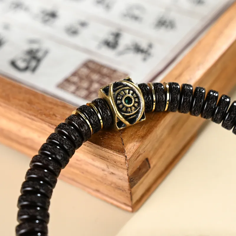 Tianzong Coconut Shell Beads Bodhi Bracelets Unisex-4